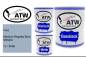 Preview: Ford, Medium Regatta Blue Metallic, 7J / 6096: 1L Lackdose + 1L Klarlack + 500ml Härter - Set, von ATW Autoteile West.